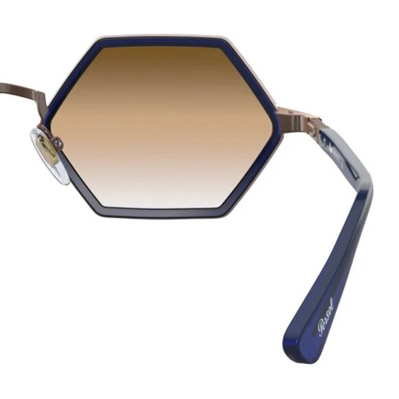 Persol Frames Sunglasses PO2472S blue brown 49-20-140 - Picture 4 of 6